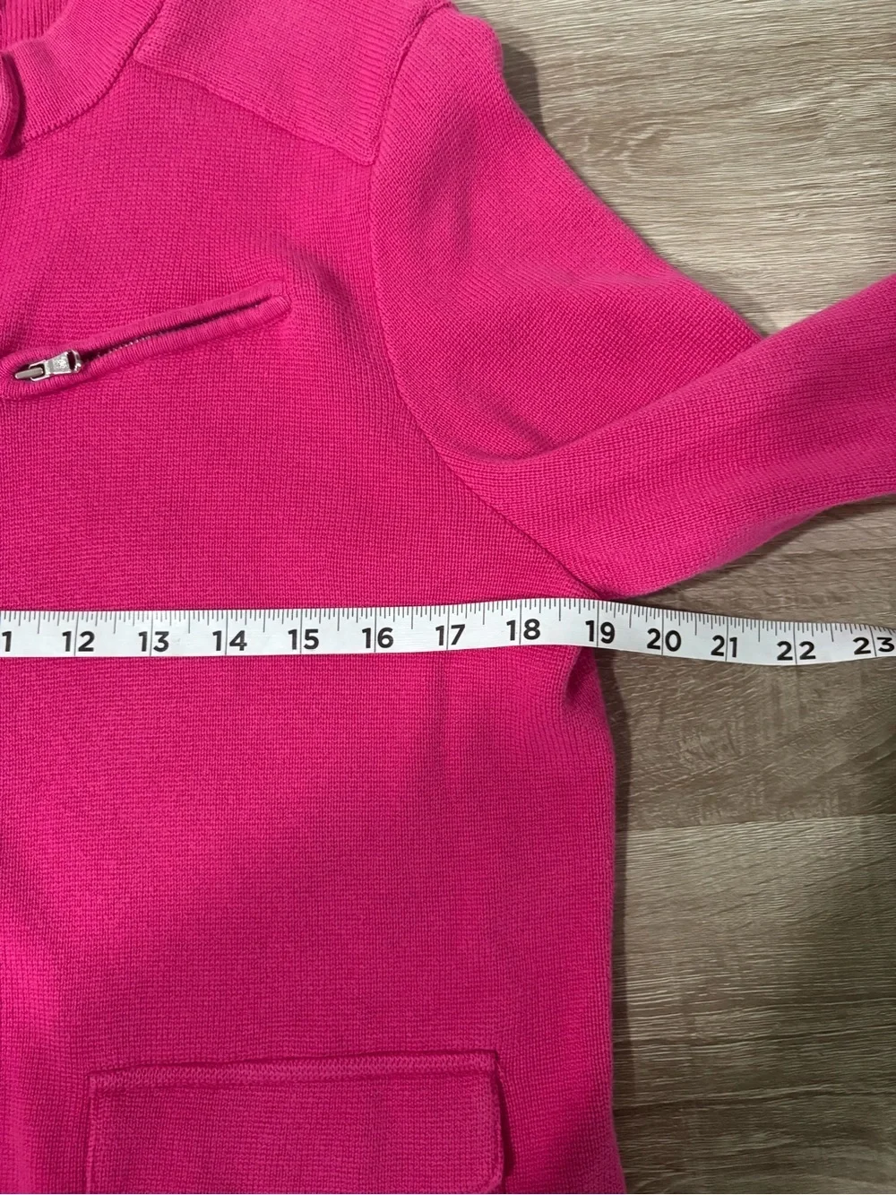 Lauren Ralph Lauren Women's Fuchsia Zip-Front Jacket